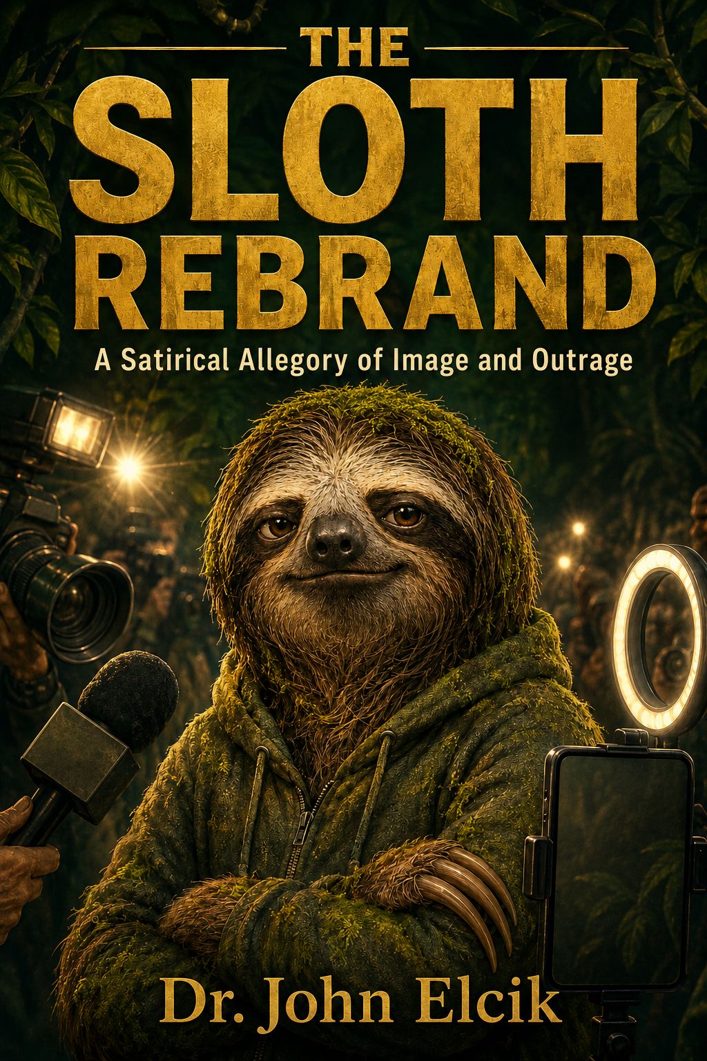 Original cover of The Sloth Rebrand by Dr. John Elcik